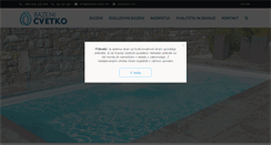 Desktop Screenshot of bazenicvetko.net
